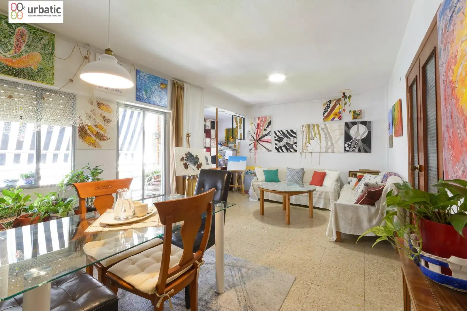 Living room of Flat for sale in Centro ciudad