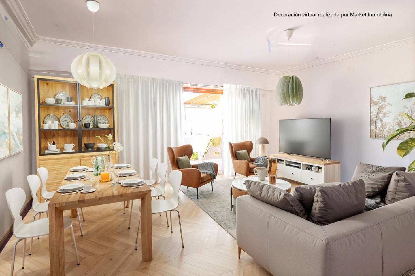 Living room of House or chalet for sale in Santa Pola  with Terrace, Storage room and Furnished