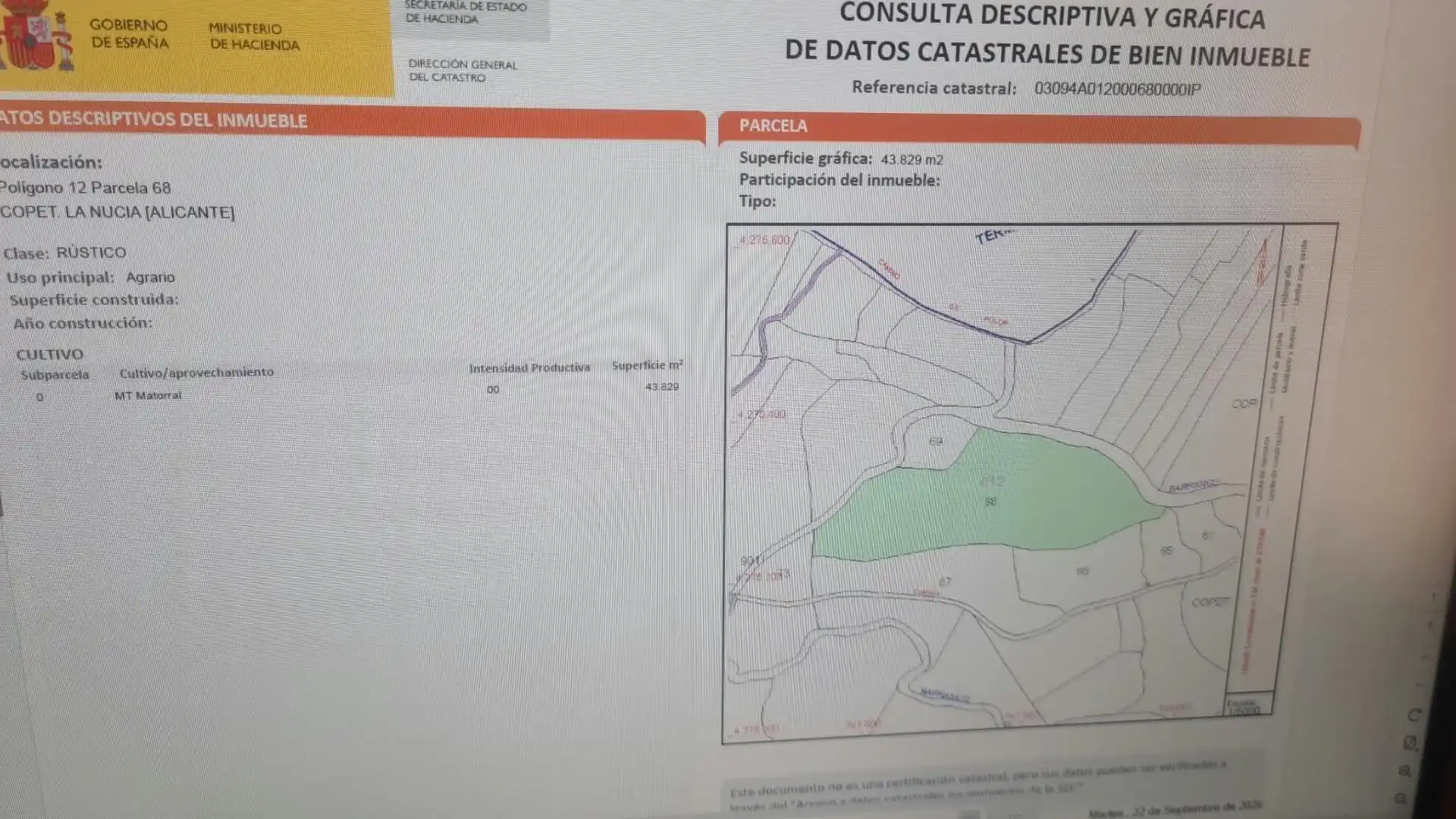 Rustikales Grundstück zum Verkauf in Coloma, imagen 6