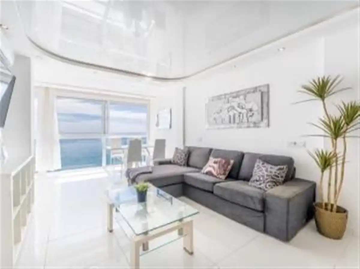 Living room of Apartments for sale in Benalmádena  with Air Conditioner and Community pool
