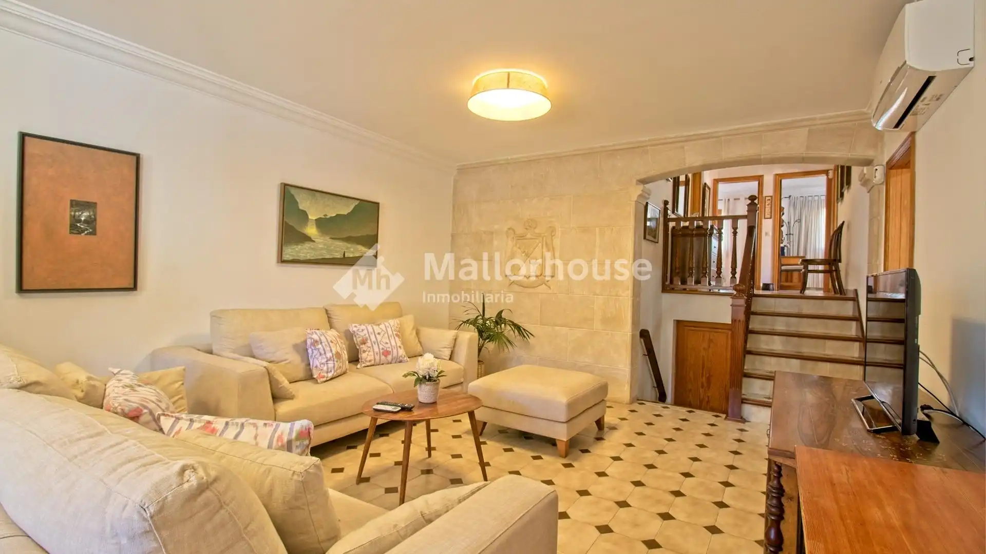 Living room of Detached homes for rent in Muro  with Terrace and Furnished