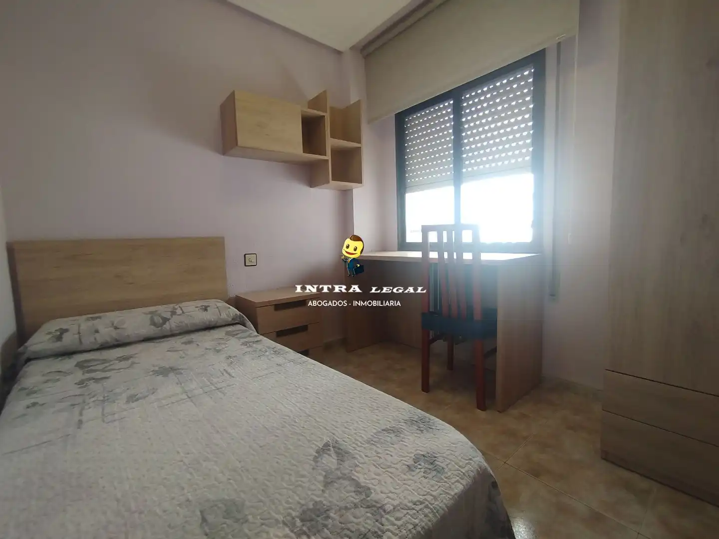 Habitación de Piso para compartir en Salamanca con Calefacción, Terraza y Amueblado