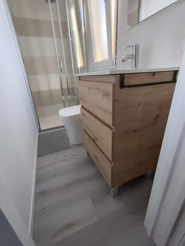 Bathroom of Houses for sale in Sanlúcar de Barrameda  with Air Conditioner and Furnished