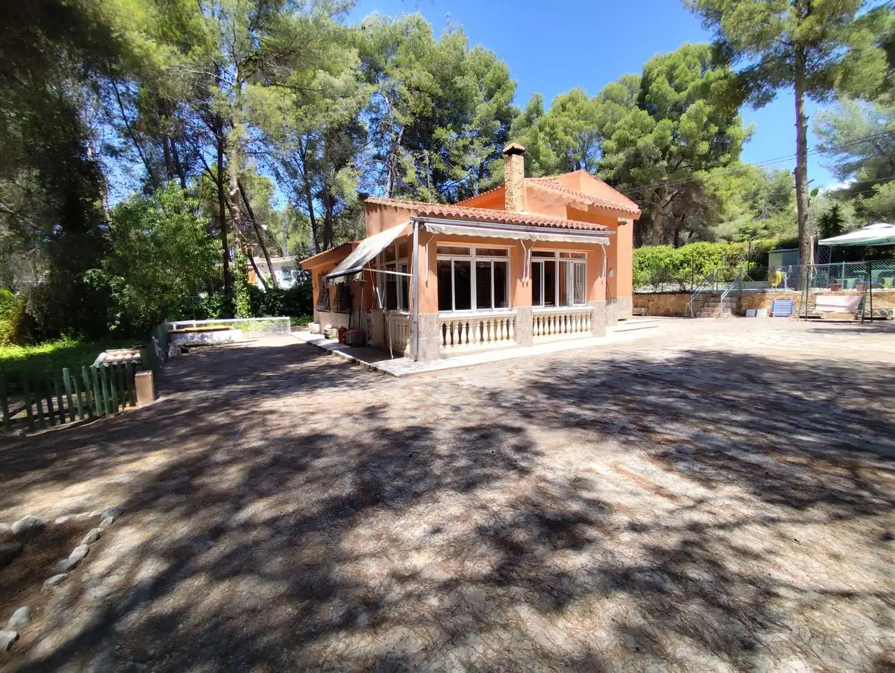 Jardín de Finca rústica en venta en Tibi con Piscina
