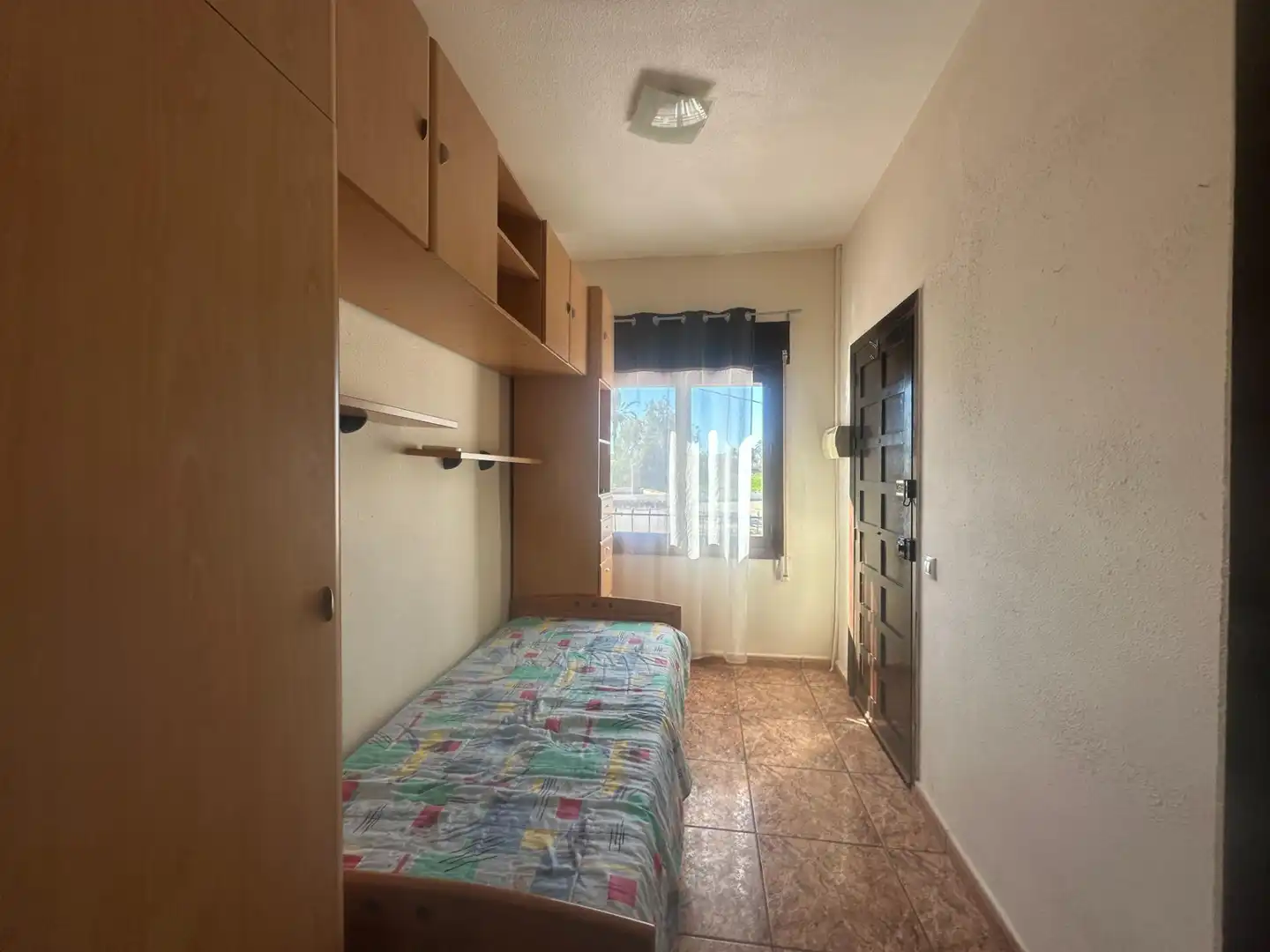 Schlafzimmer von Wohnung zum Verkauf in Cartagena mit Klimaanlage, Privatgarten und Möbliert
