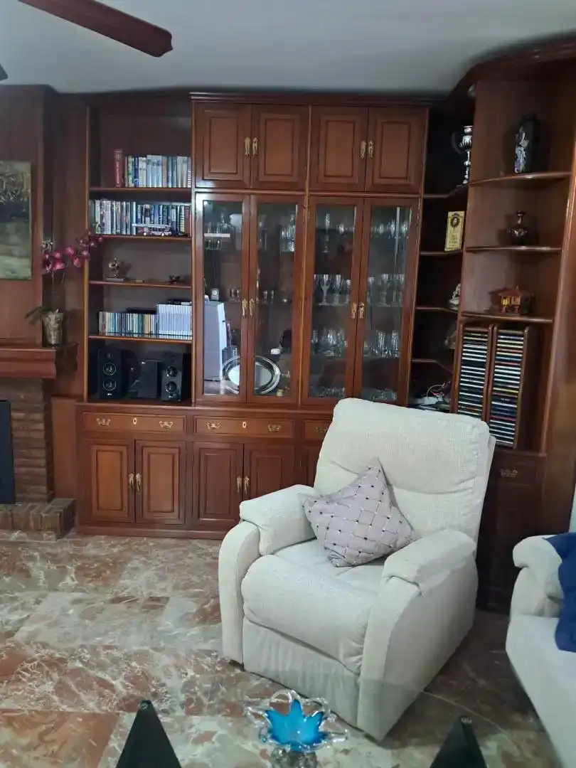 Wohnzimmer von Maisonette zur Miete in Sanlúcar de Barrameda mit Klimaanlage und Möbliert