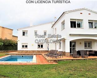 Exterior view of House or chalet for sale in Lloret de Mar  with Terrace and Swimming Pool