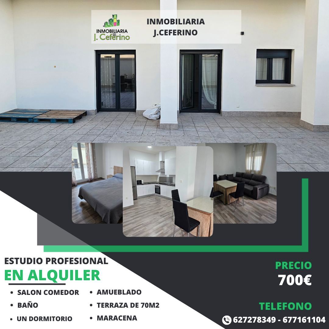 Exterior view of Study to rent in Maracena  with Air Conditioner and Furnished