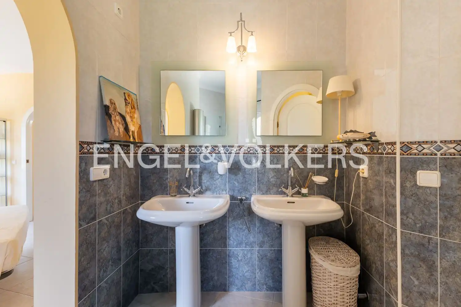 Baño de Casa o chalet en venta en Jávea / Xàbia con Aire acondicionado, Calefacción y Jardín privado