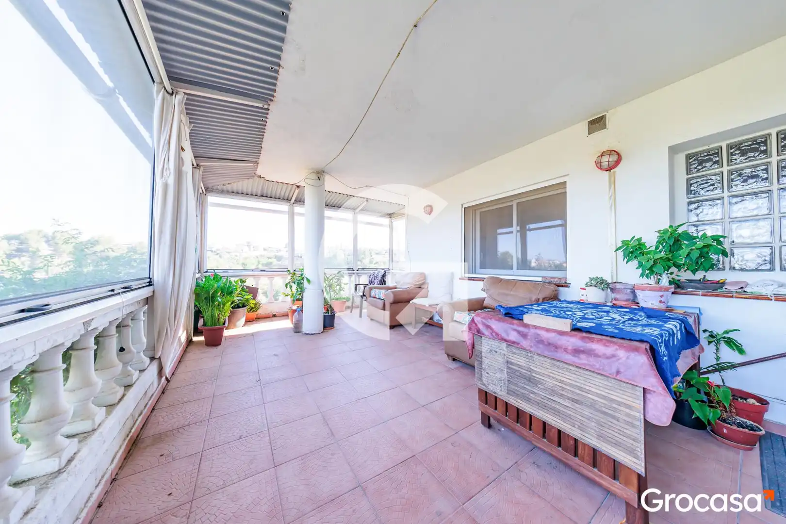 Terrassa de Casa o xalet en venda en Castellar del Vallès amb Aire condicionat, Calefacció i Jardí privat