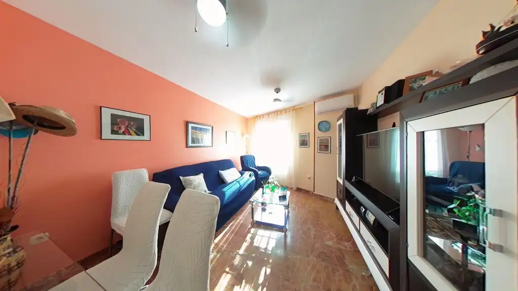 Sala de estar de Apartamento en venta en Torrox con Amueblado