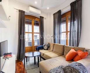 Living room of Apartment to rent in  Valencia Capital  with Air Conditioner and Balcony