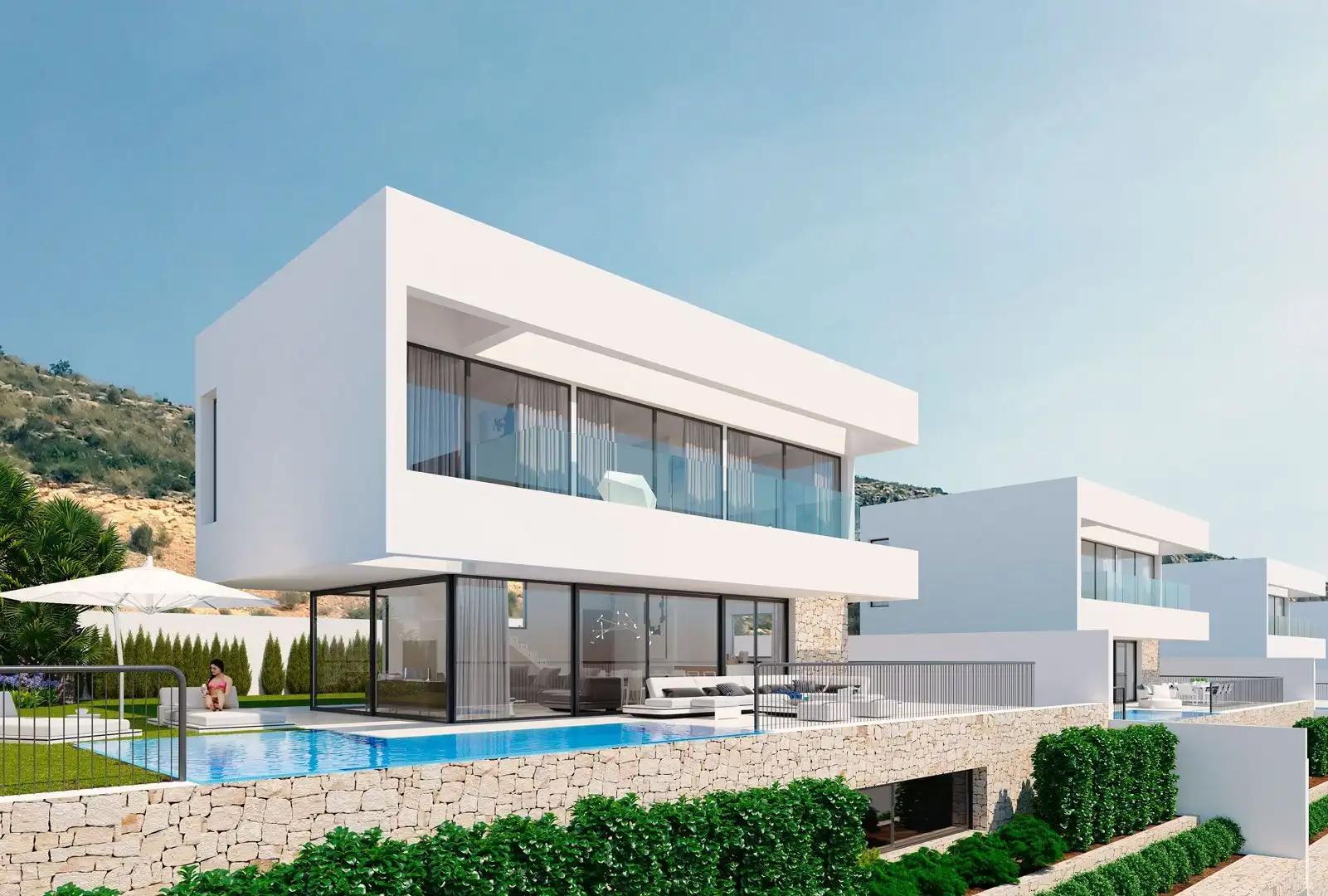 Villa mit Pool zum Verkauf in Golf Bahía