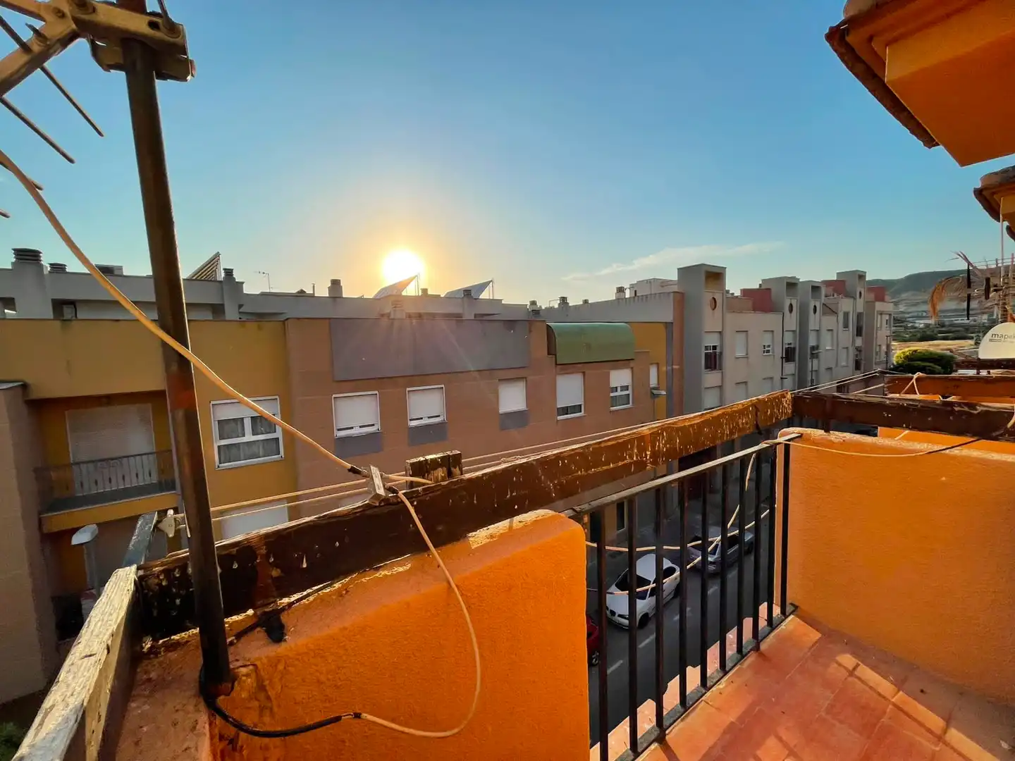 Vista exterior de Piso en venta en Cieza con Balcón y Alarma
