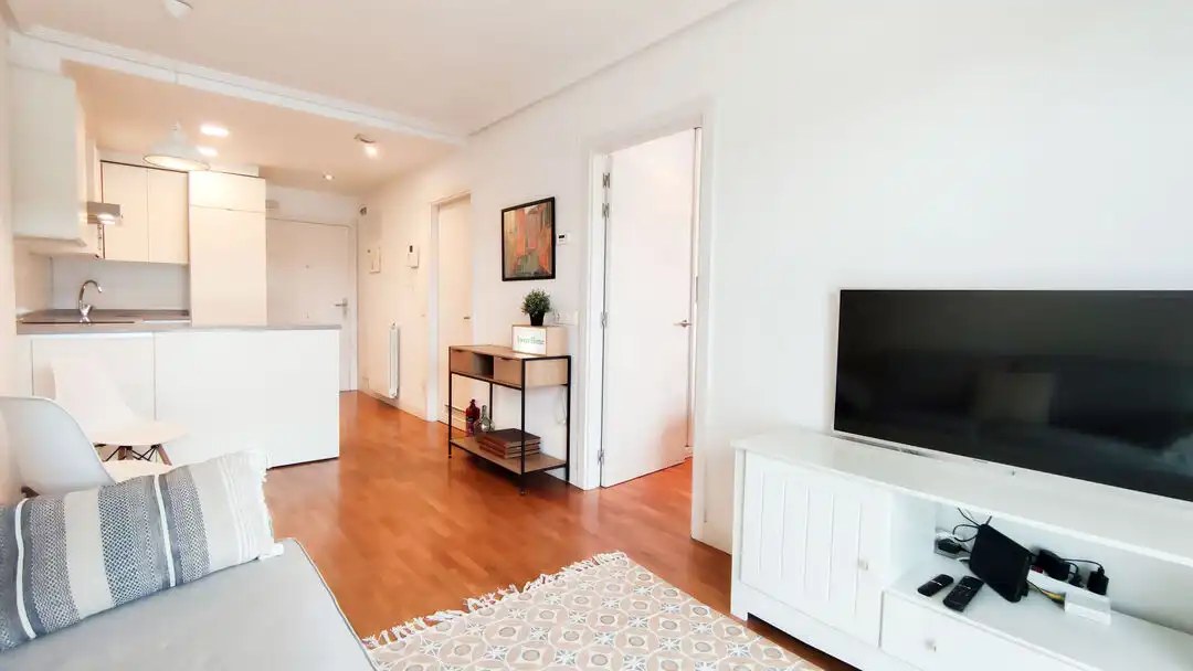 Wohnzimmer von Wohnung zum Verkauf in Donostia - San Sebastián  mit Heizung und Möbliert