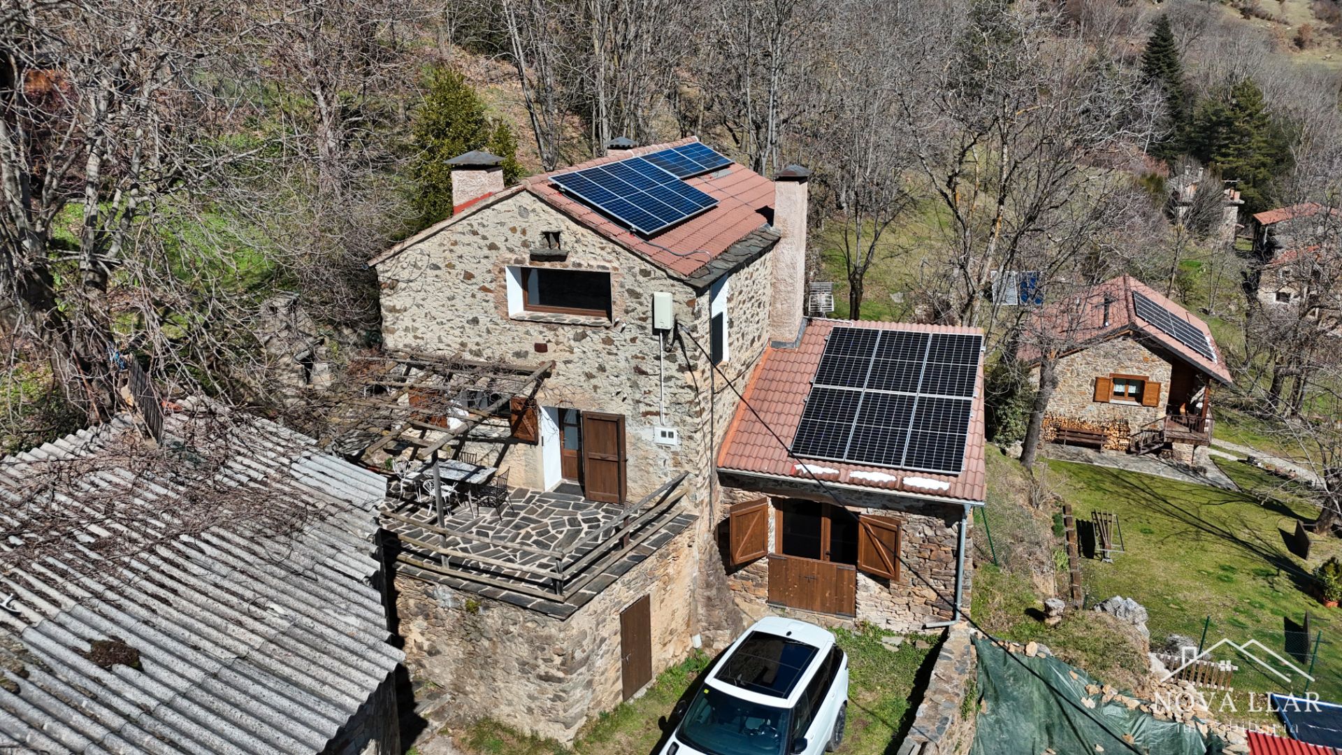 Vista exterior de Casa o xalet en venda en Ribes de Freser amb Calefacció, Jardí privat i Terrassa