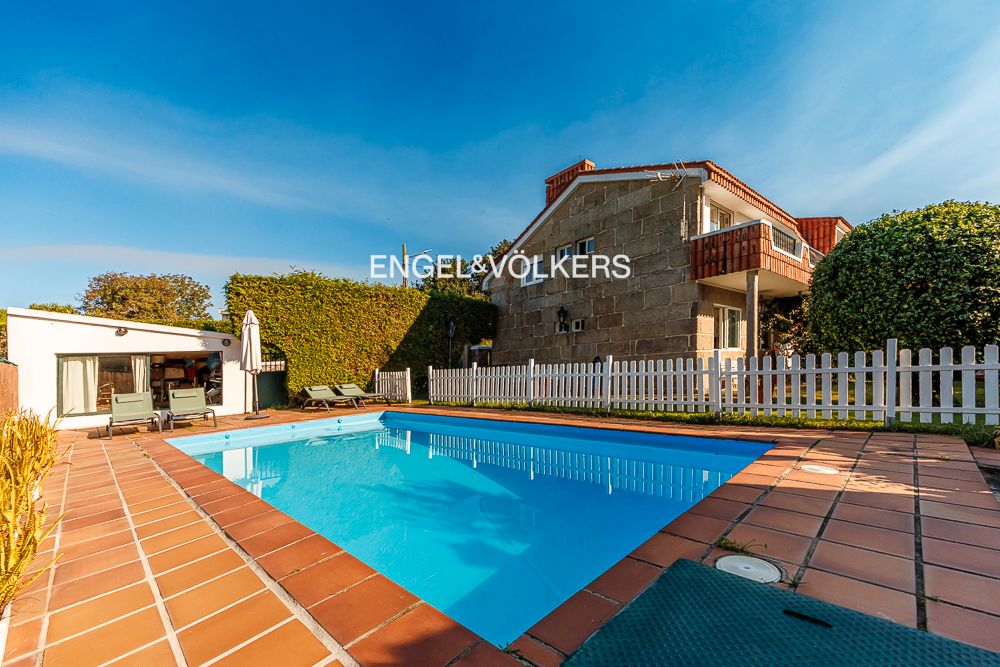 Swimming pool of House or chalet for sale in Vigo   with Heating, Private garden and Terrace