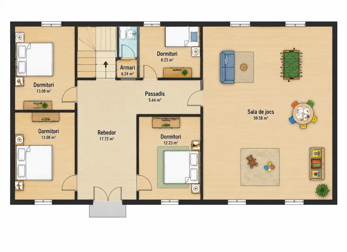 Casa adosada en venta en Castellví de la Marca con Jardín privado