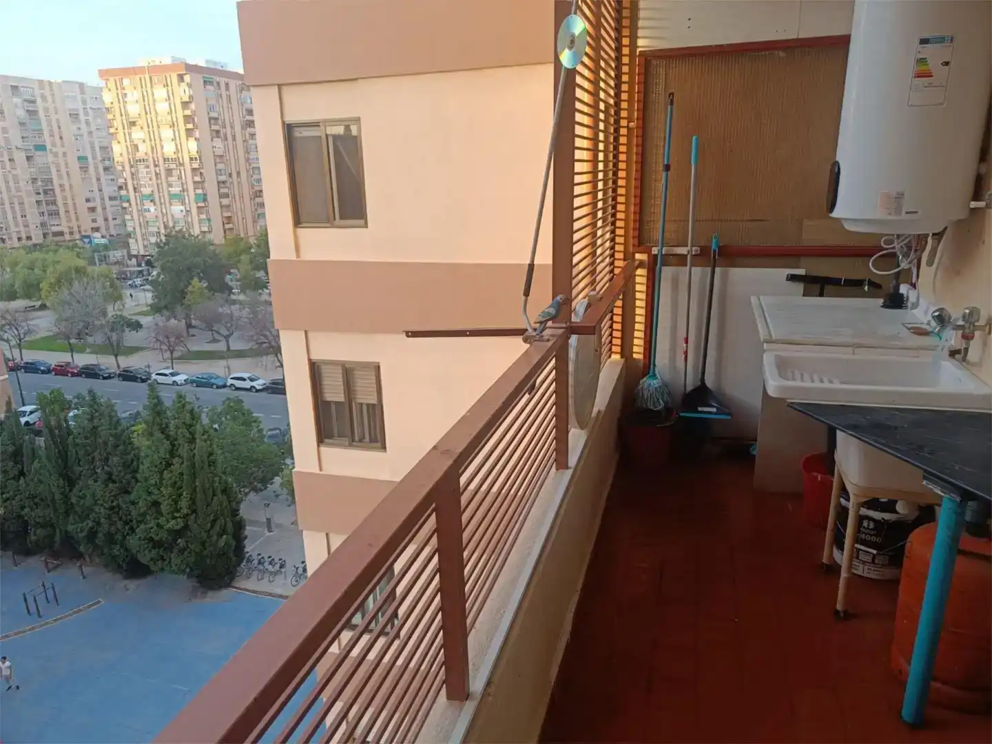 Terrasse von Wohnung zum Verkauf in  Valencia Capital