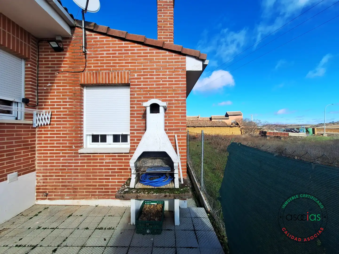 Jardín de Casa o chalet en venta en Sahagún con Calefacción y Jardín privado