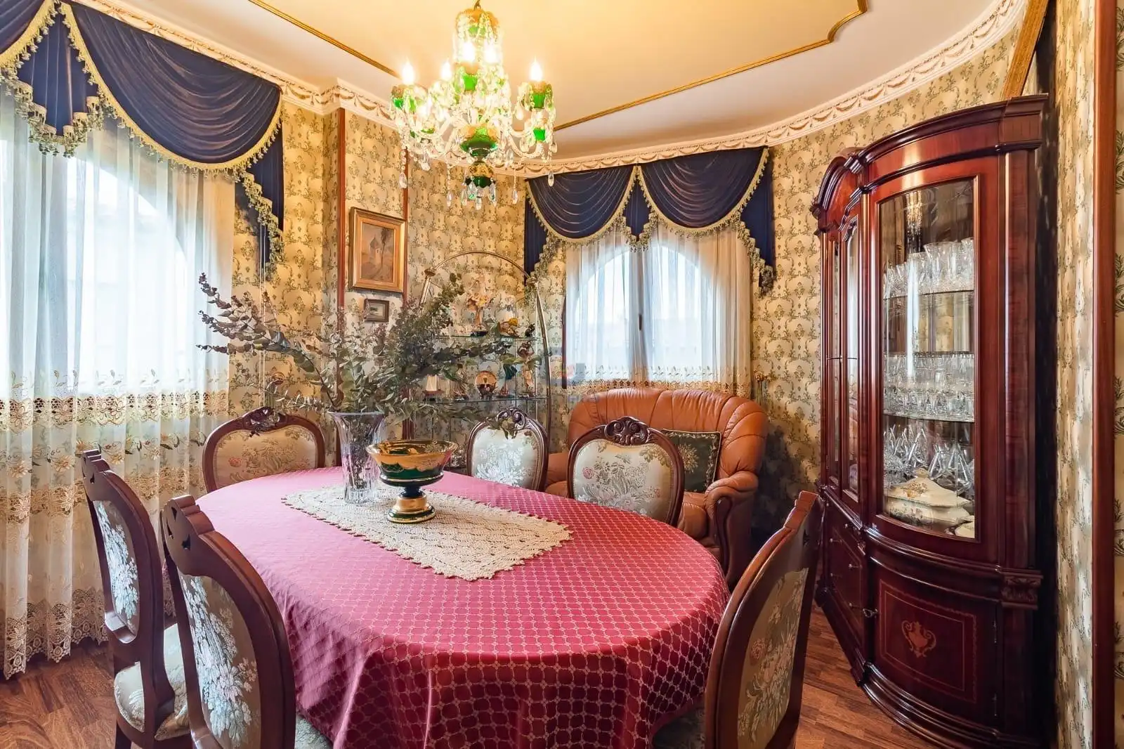 Comedor de Casa o chalet en venta en Beniatjar con Jardín privado, Terraza y Trastero