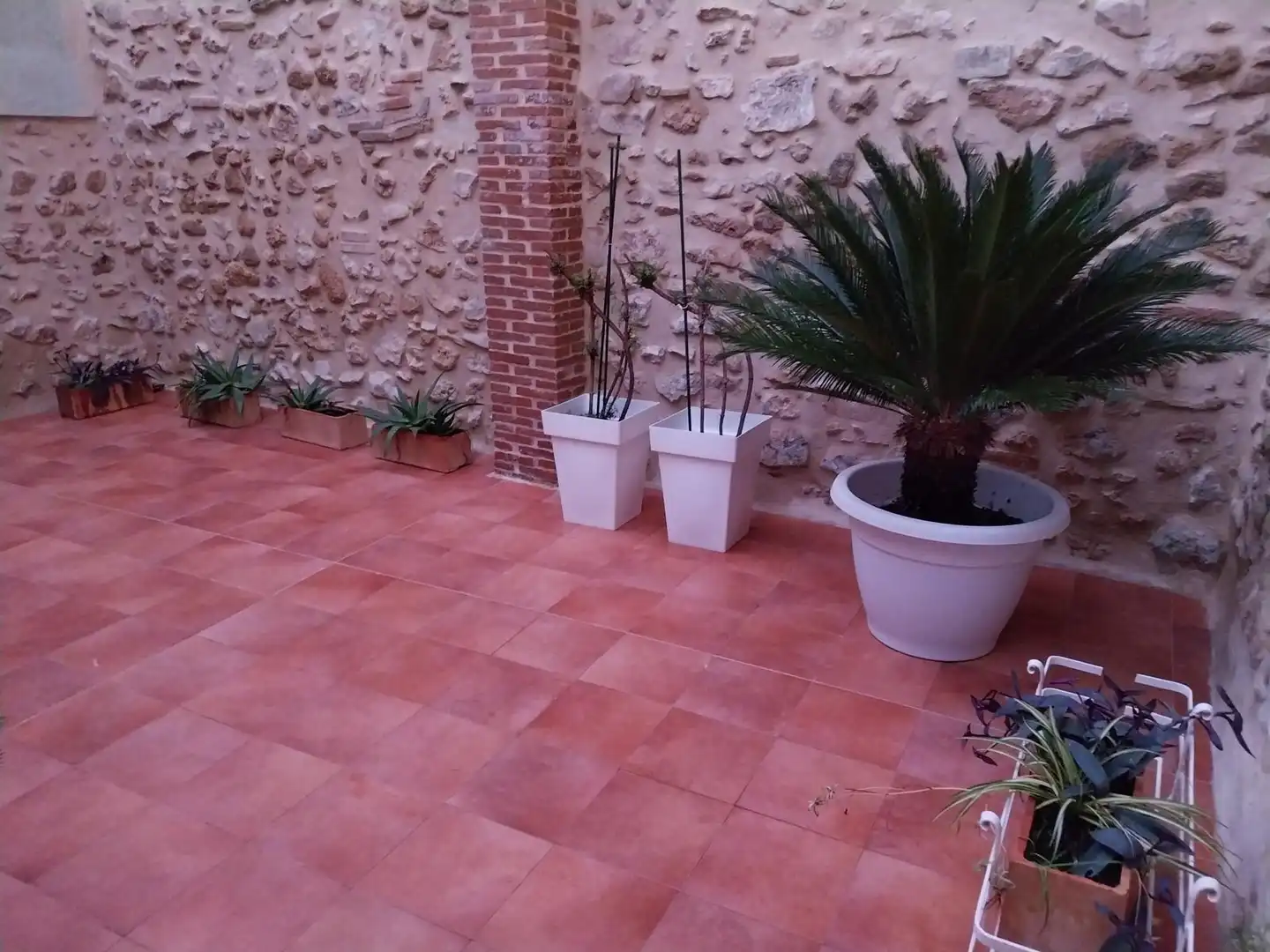 Terrasse von Country house zum Verkauf in Barx mit Klimaanlage, Heizung und Terrasse