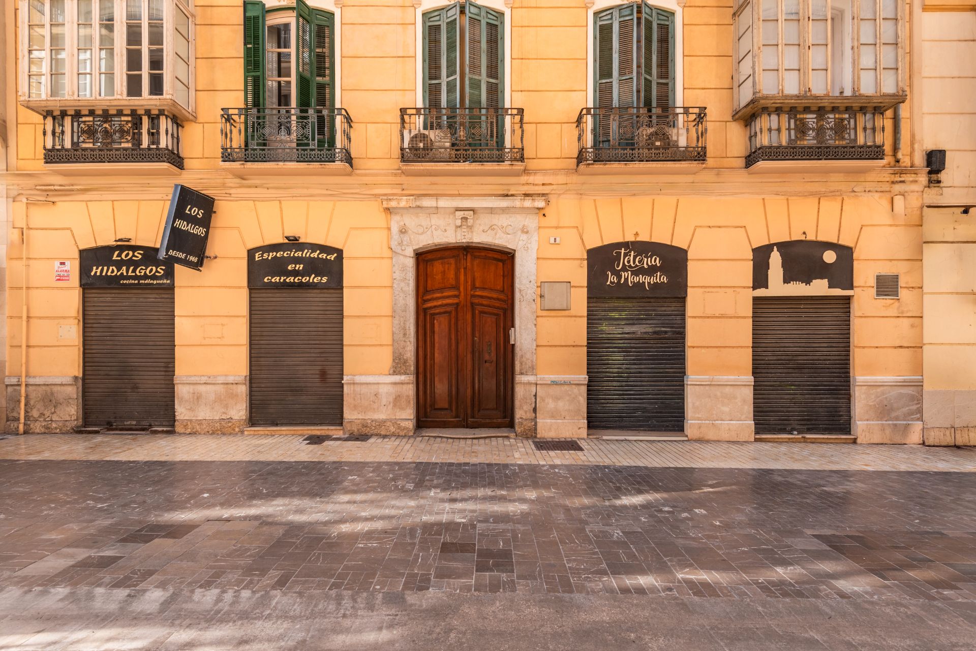 Vista exterior de Local en venta en Málaga Capital