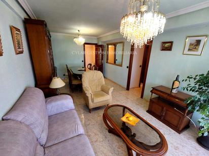 Living room of Flat for sale in Terradillos  with Heating, Terrace and Furnished