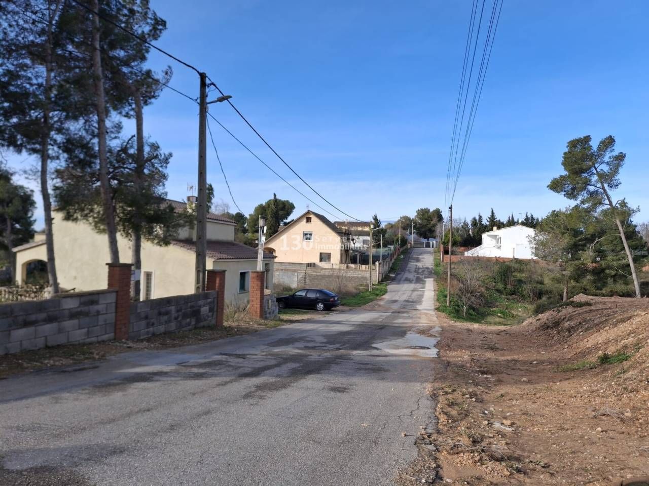 Vista exterior de Casa o chalet en venta en Cabra del Camp con Jardín privado, Parquet y Terraza