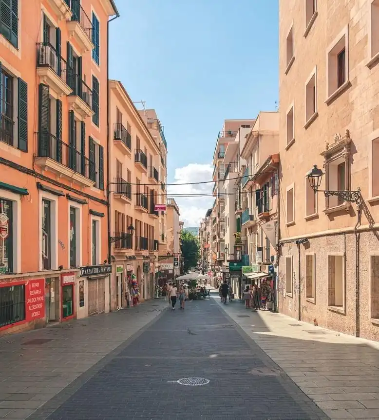 Vista exterior de Pis en venda en  Palma de Mallorca amb Aire condicionat i Balcó