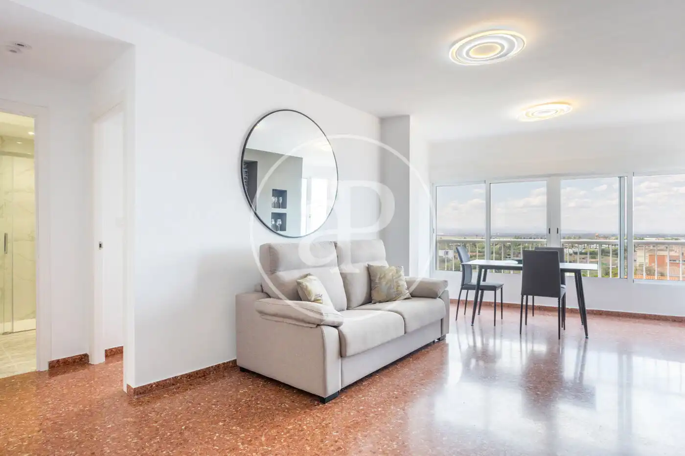 Living room of Flat for sale in Sueca  with Air Conditioner, Heating and Balcony