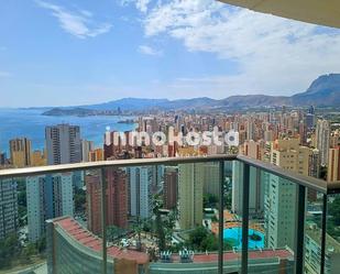 Bedroom of Flat for sale in Benidorm  with Air Conditioner, Terrace and Community pool