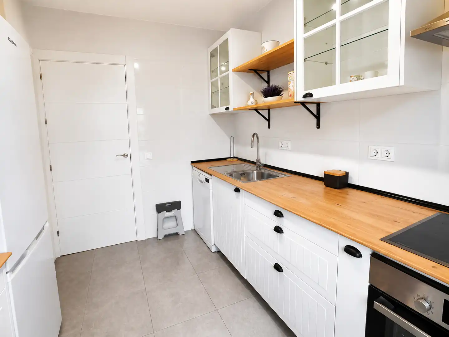 Cocina de Casa o chalet de alquiler en Benalmádena con Jardín privado y Amueblado