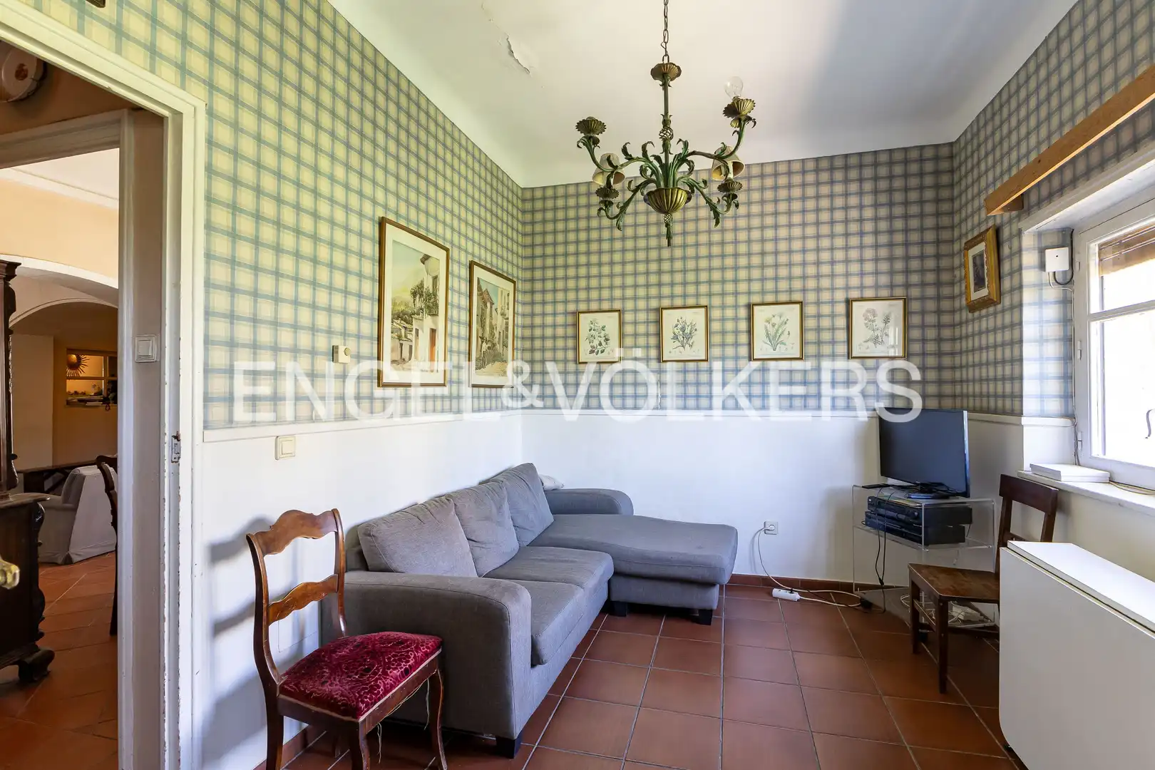 Sala de estar de Casa o chalet en venta en Torrelodones con Calefacción, Jardín privado y Terraza