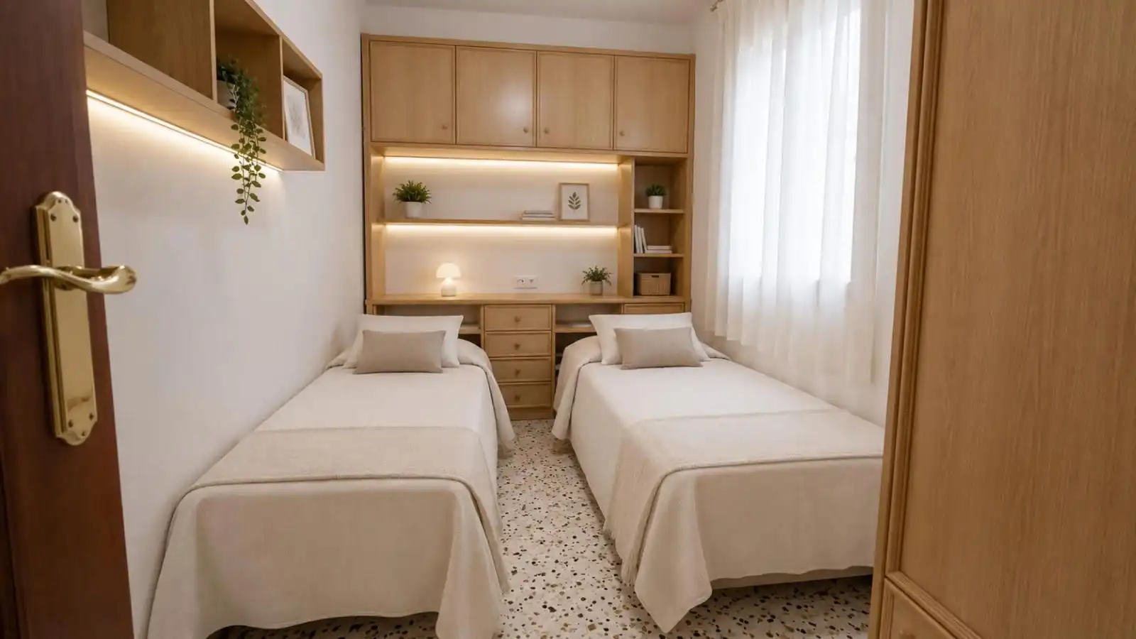 Bedroom of Houses for sale in Sabadell  with Heating, Terrace and Balcony