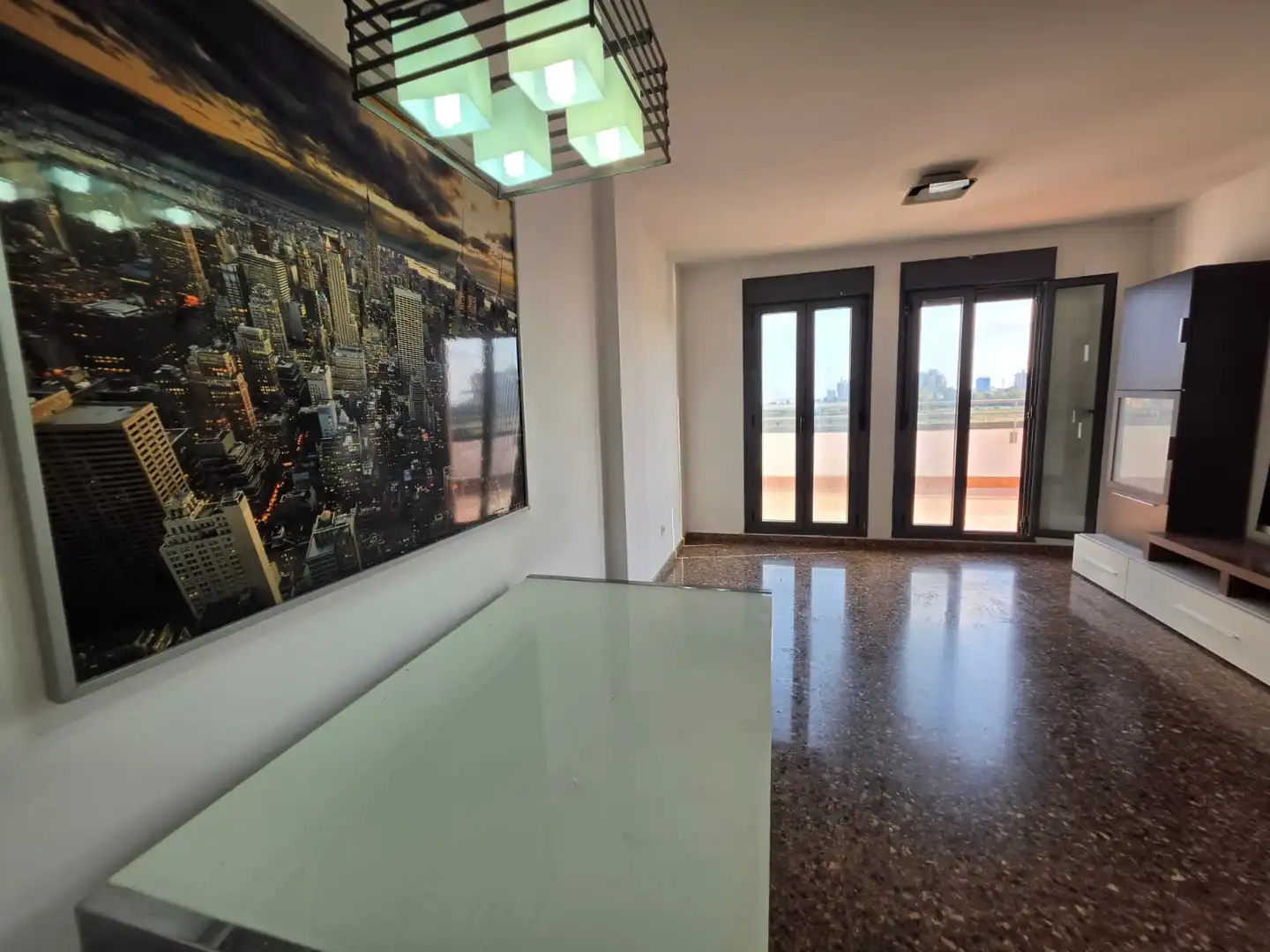 Dining room of Attic for sale in Sagunto / Sagunt  with Air Conditioner, Terrace and Storage room