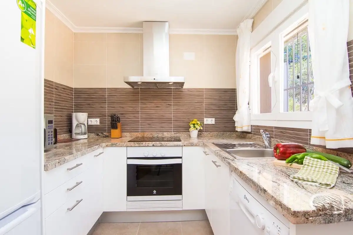 Cocina de Casa o chalet de alquiler en Benissa con Aire acondicionado, Calefacción y Jardín privado