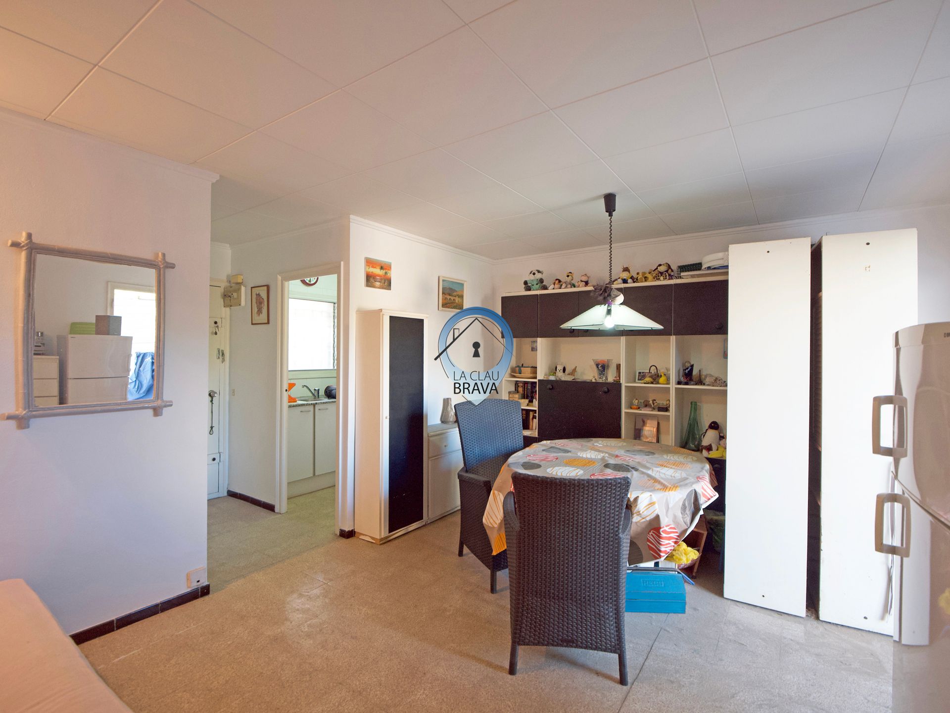 Cuina de Apartament en venda en Calonge i Sant Antoni amb Terrassa i Moblat