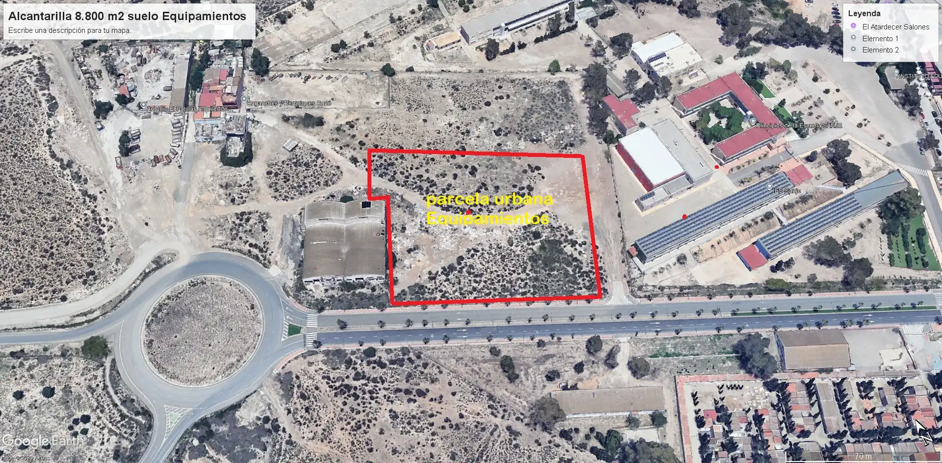 Terreny industrial en venda a Avenida Fernando III el Santo 16