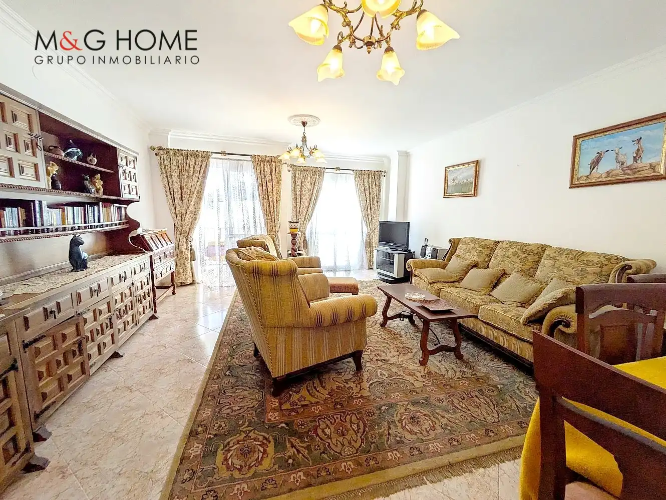 Wohnzimmer von Maisonette zum Verkauf in Nerja mit Terrasse, Abstellraum und Möbliert