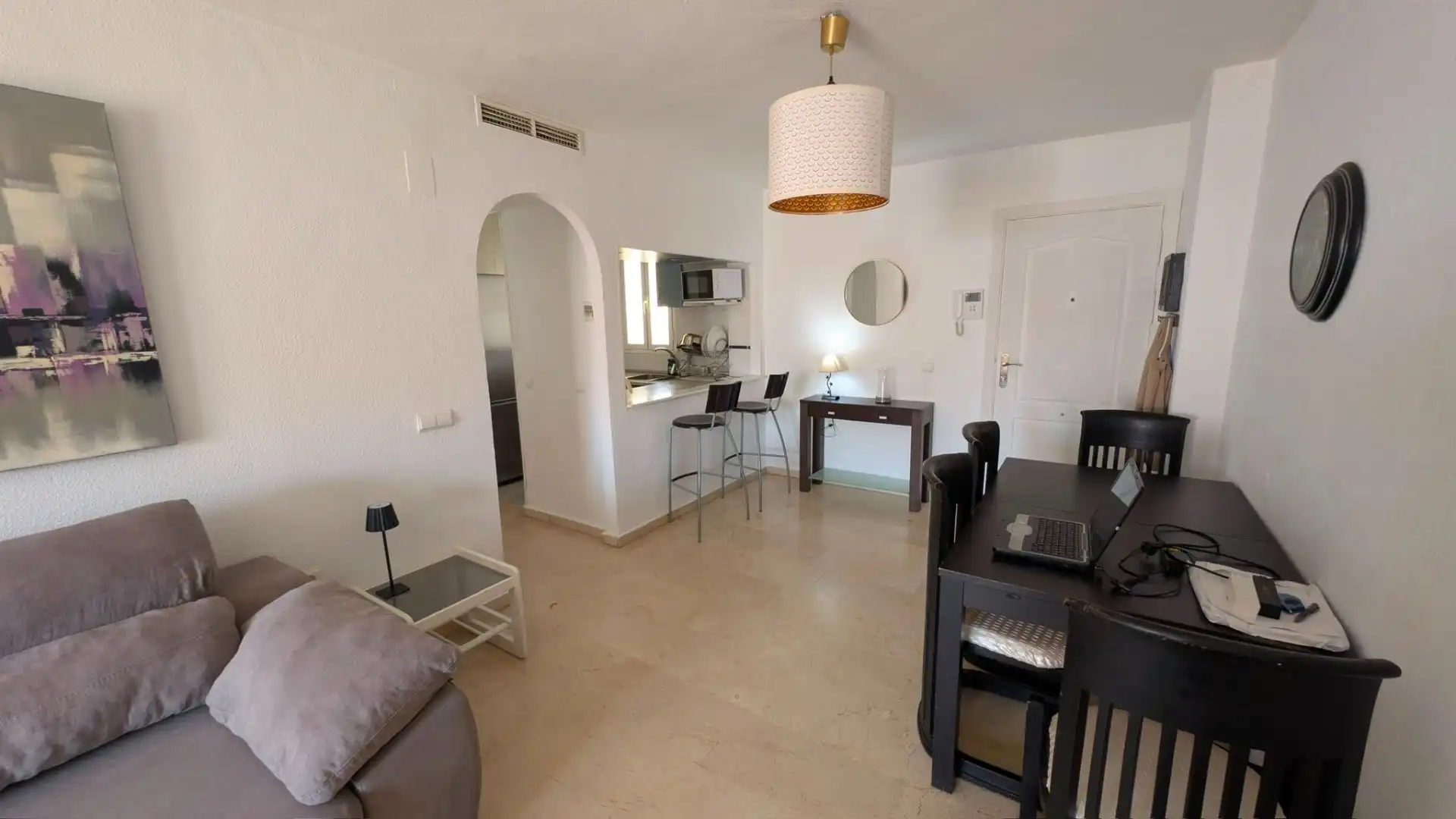 Dining room of Flat for sale in Benalmádena  with Air Conditioner, Heating and Terrace