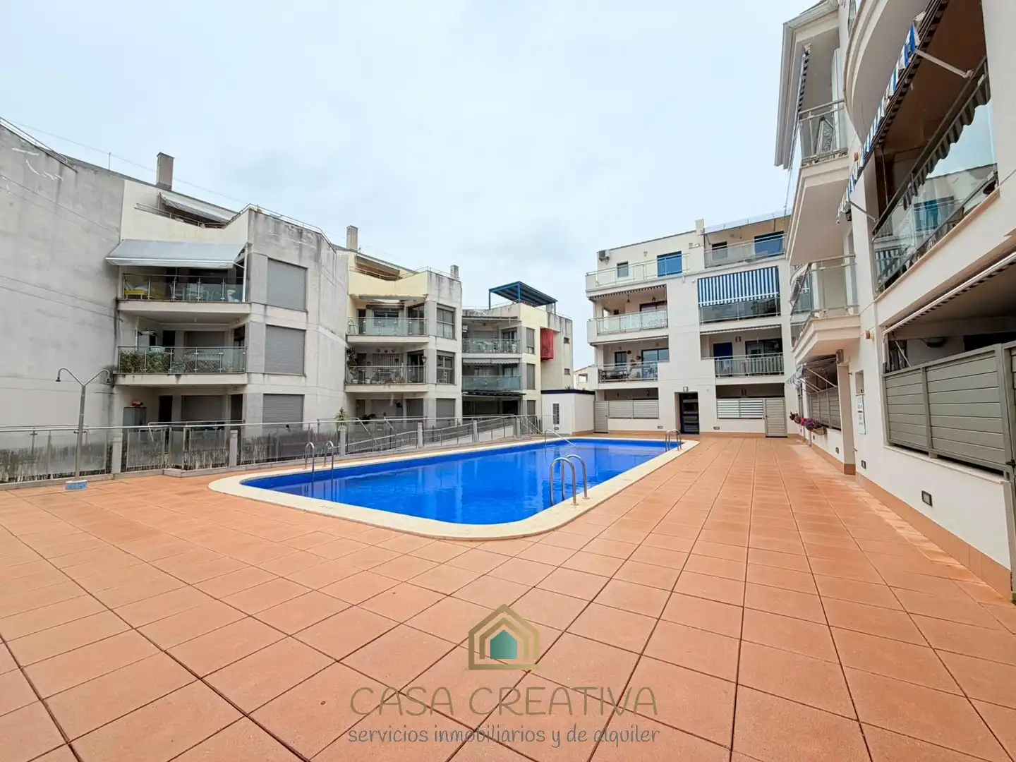 Swimming pool of Apartments for rent in Puçol  with Air Conditioner, Private garden and Furnished