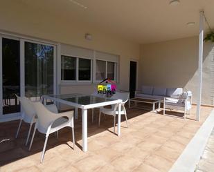 Terrace of House or chalet for sale in Castellón de la Plana / Castelló de la Plana  with Air Conditioner, Private garden and Terrace