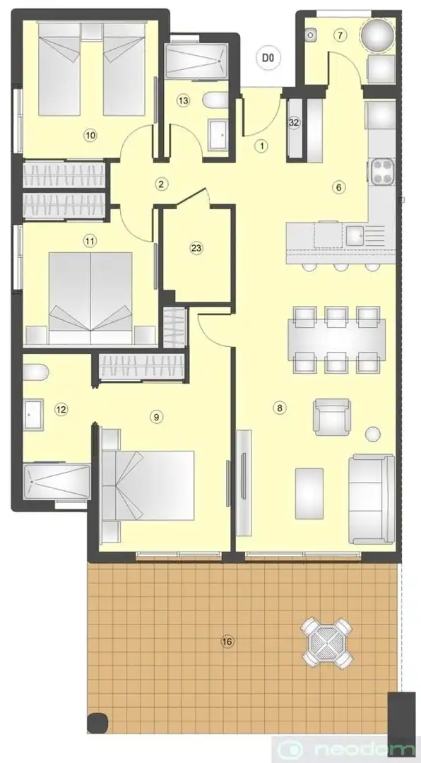 Piso con piscina en venta en C. Viena, imagen 10