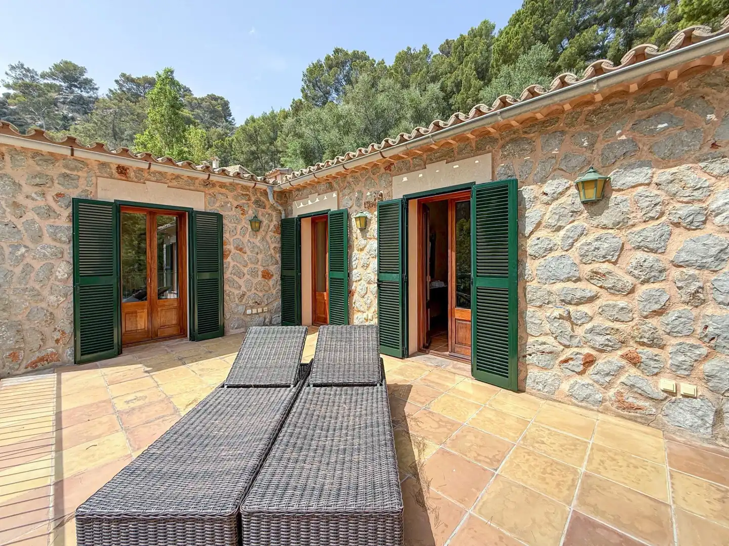 Exterior view of Houses for sale in Deià  with Furnished