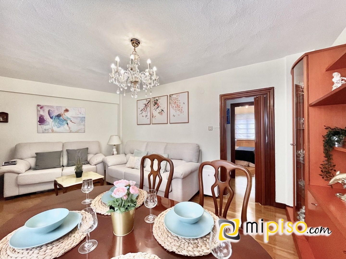 Living room of Flat for sale in Santoña  with Heating and Furnished