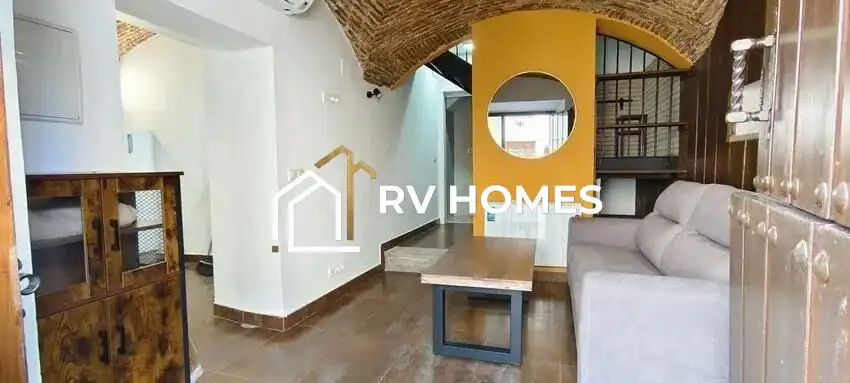 Living room of Flat for rent in Cáceres  with Air Conditioner, Heating and Furnished