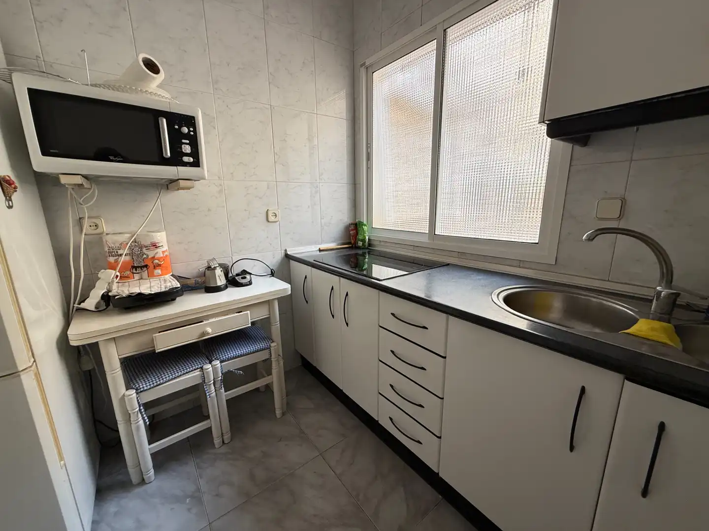 Cocina de Piso de alquiler en Málaga con Amueblado, Horno y Lavadora
