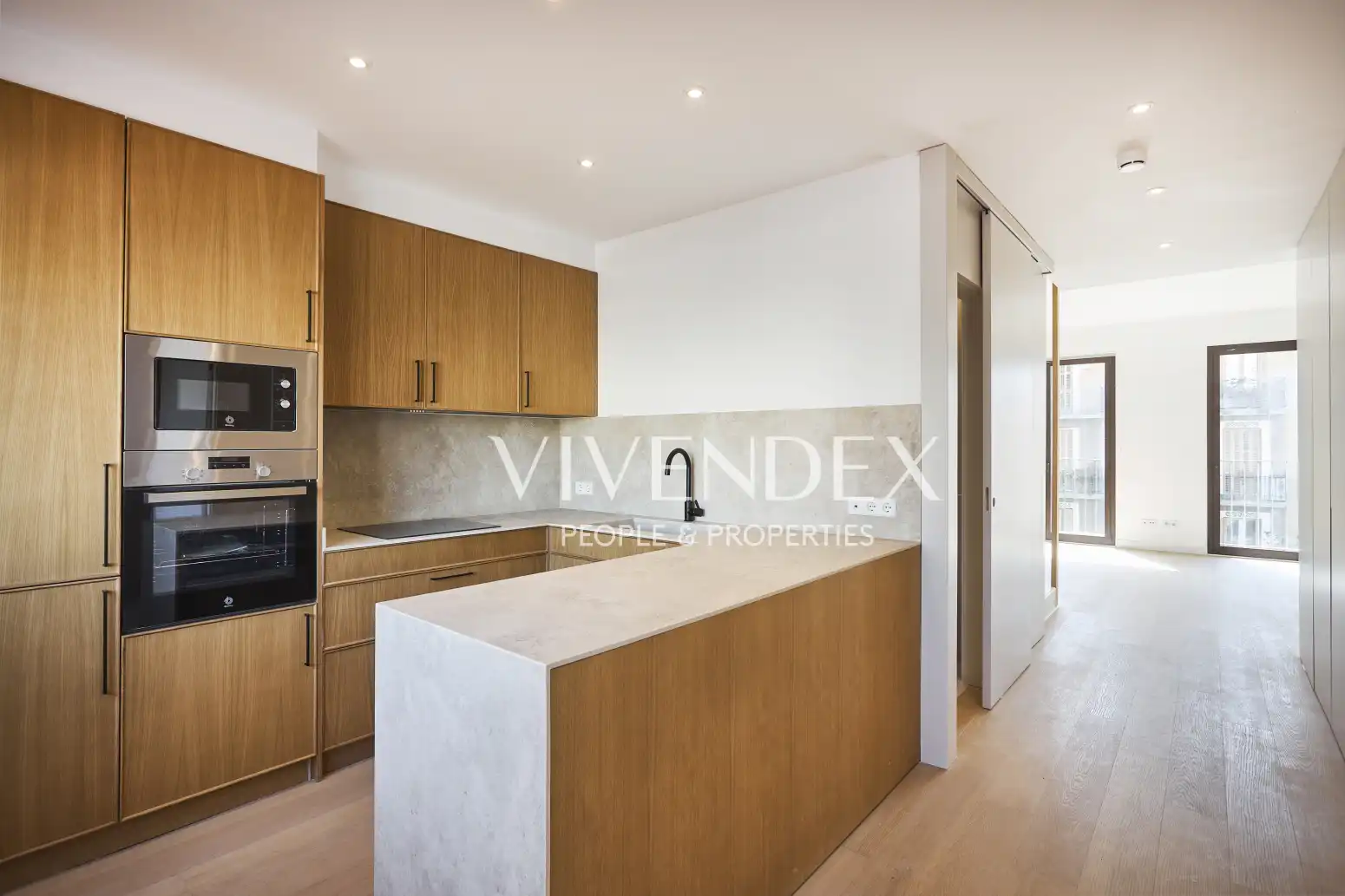 Vista exterior de Ático en venta en Barcelona con Calefacción y Terraza