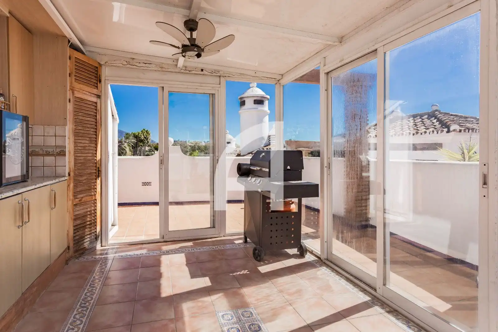 Terraza de Ático en venta en Mijas con Aire acondicionado, Calefacción y Terraza